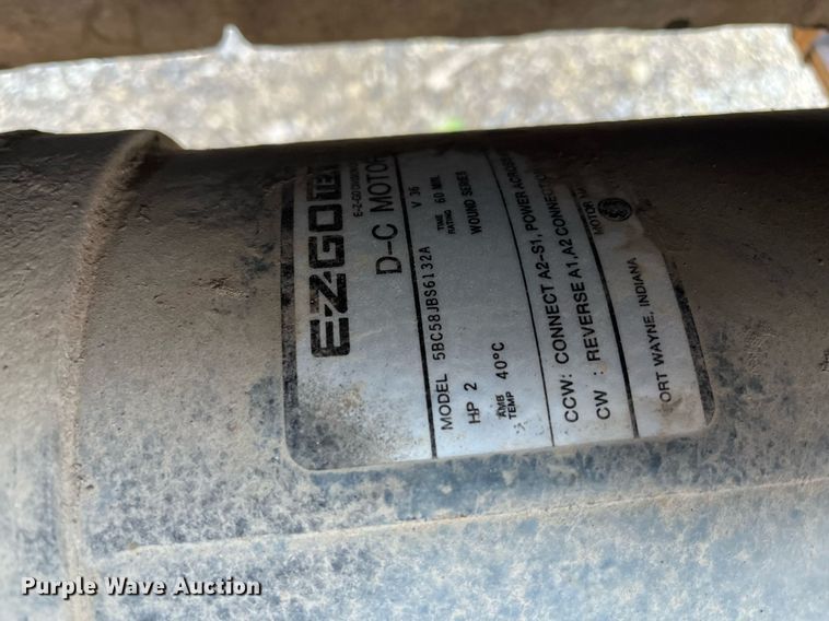 image for item EI0630 EZ-Go golf cart