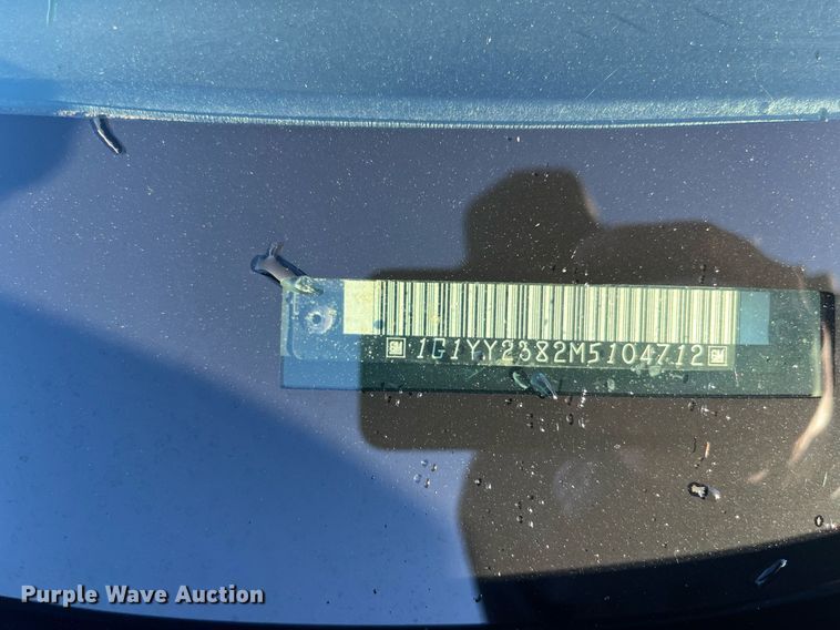 image for item EI0645 1991 Chevrolet Corvette 