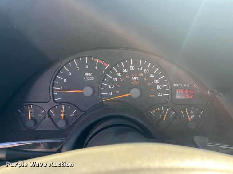 image for item EI0649 2002 Pontiac Firebird 