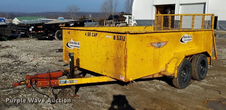 image for item EI3503 2017 H&H FD-306 REV A utility trailer