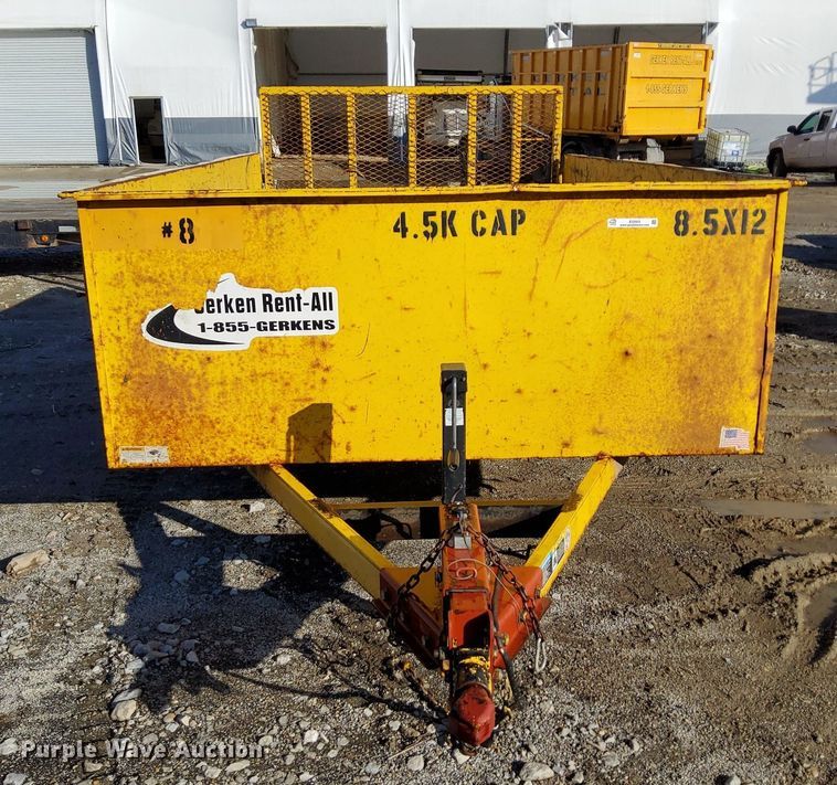 image for item EI3503 2017 H&H FD-306 REV A utility trailer