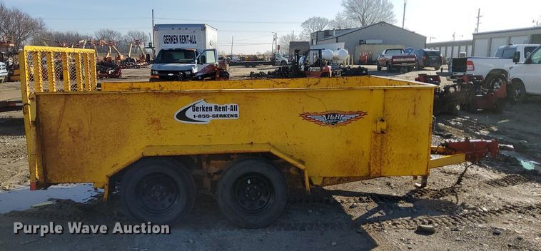 image for item EI3503 2017 H&H FD-306 REV A utility trailer