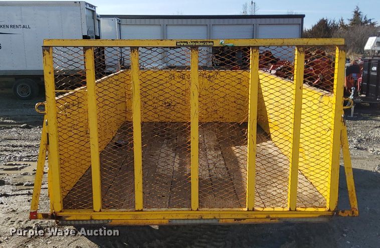 image for item EI3503 2017 H&H FD-306 REV A utility trailer