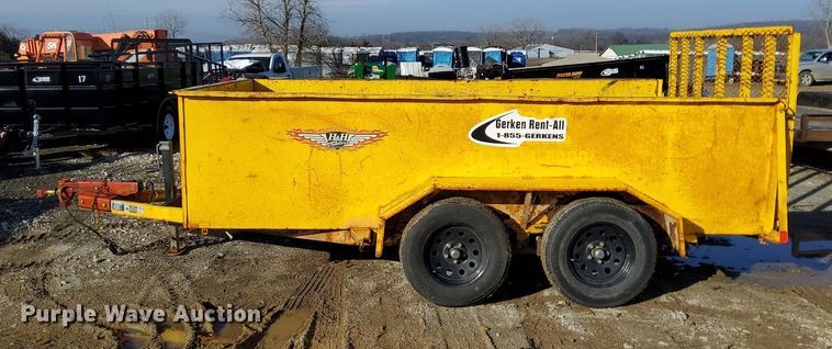 image for item EI3503 2017 H&H FD-306 REV A utility trailer