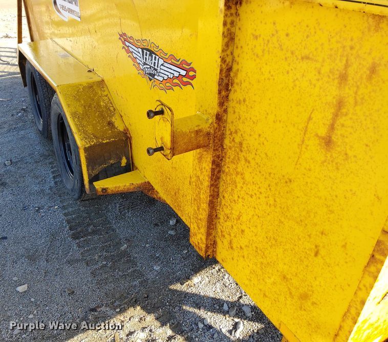 image for item EI3503 2017 H&H FD-306 REV A utility trailer
