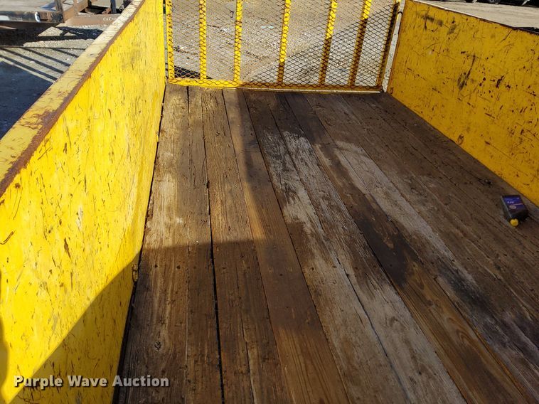 image for item EI3503 2017 H&H FD-306 REV A utility trailer