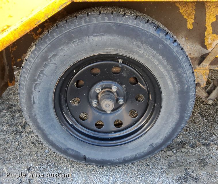 image for item EI3503 2017 H&H FD-306 REV A utility trailer