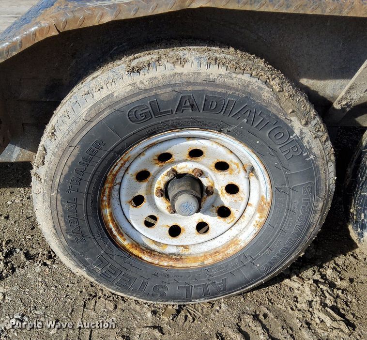 image for item EI3504 2010 C&C utility trailer