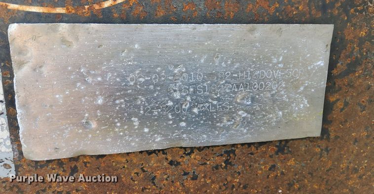 image for item EI3505 2010 C&C utility trailer