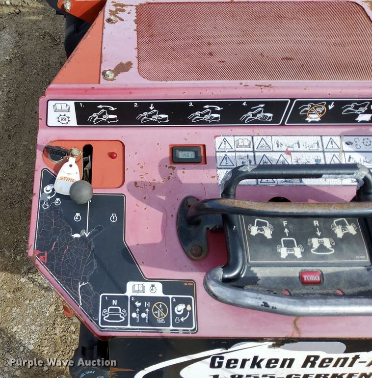 image for item EI3510 Toro STX-38 stump grinder