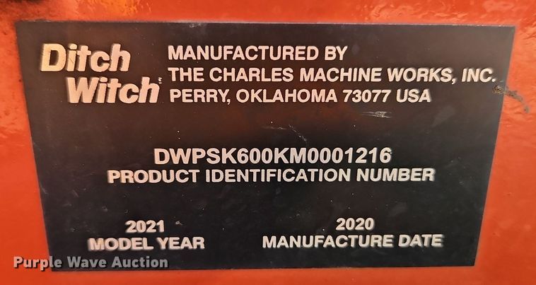 image for item EI3520 2021 Ditch Witch  SK600 compact utility loader