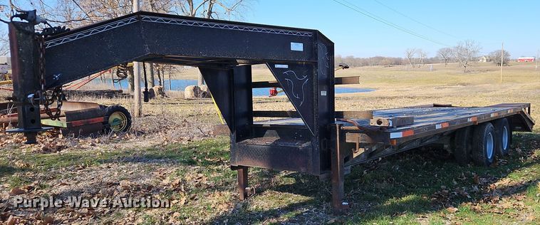 image for item EI3540 2000 Buck Dandy 25 Deckovers equipment trailer