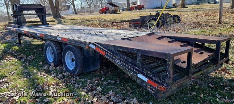 image for item EI3540 2000 Buck Dandy 25 Deckovers equipment trailer