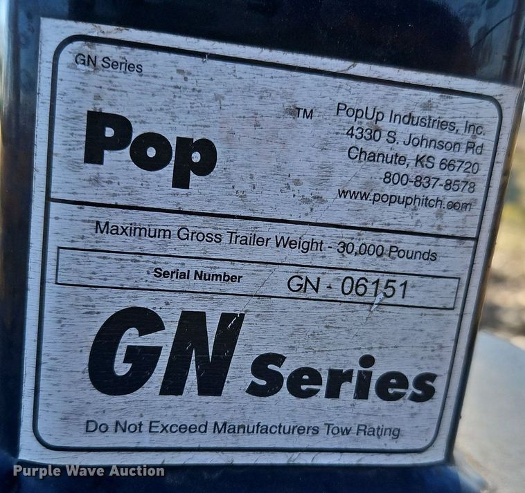 image for item EI3540 2000 Buck Dandy 25 Deckovers equipment trailer