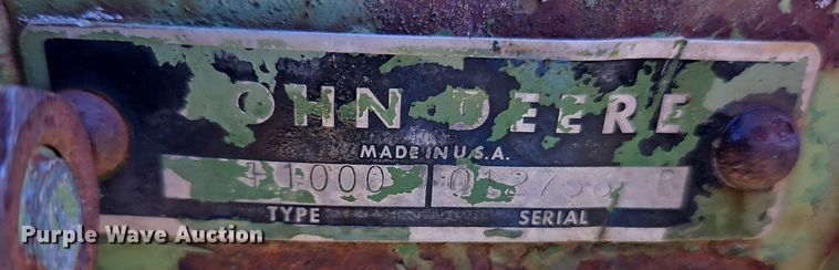 image for item EI3543 John Deere H1000 double off-set disk