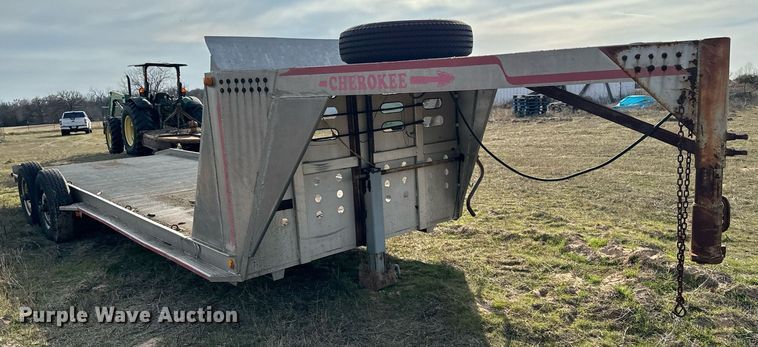 image for item EJ0251 Cherokee equipment trailer
