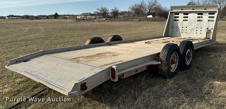 image for item EJ0251 Cherokee equipment trailer