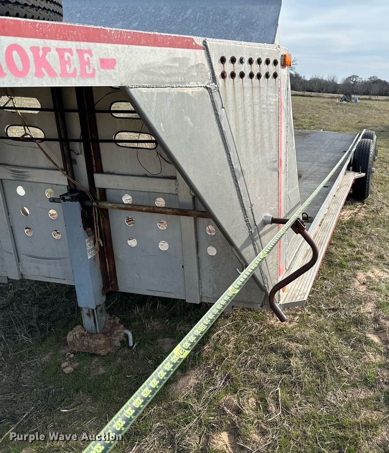image for item EJ0251 Cherokee equipment trailer