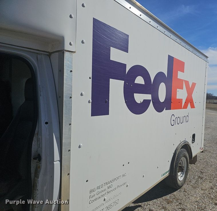 image for item EJ5854 2021 Ford E350 Super Duty delivery van