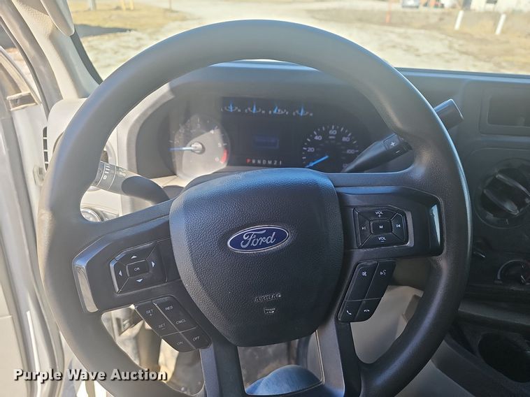 image for item EJ5854 2021 Ford E350 Super Duty delivery van