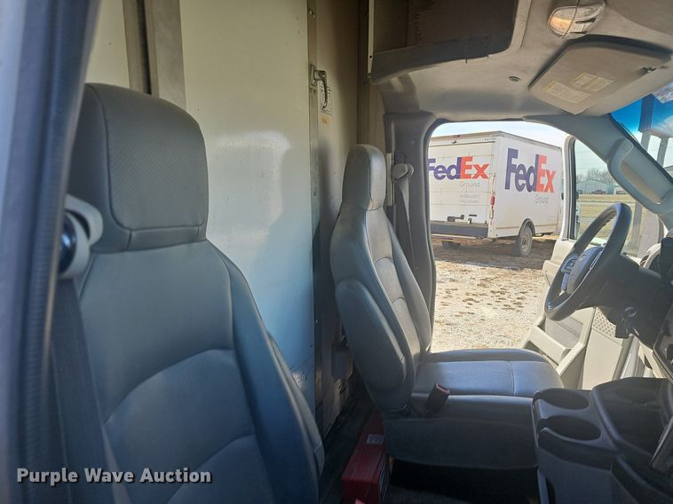image for item EJ5854 2021 Ford E350 Super Duty delivery van