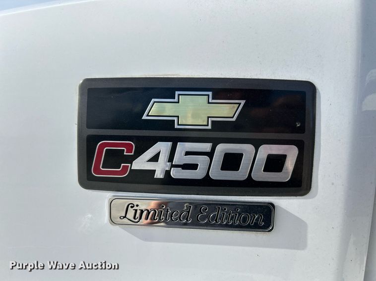 image for item EK4032 2003 Chevrolet C4500 Limited Edition dump truck