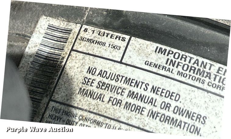 image for item EK4032 2003 Chevrolet C4500 Limited Edition dump truck