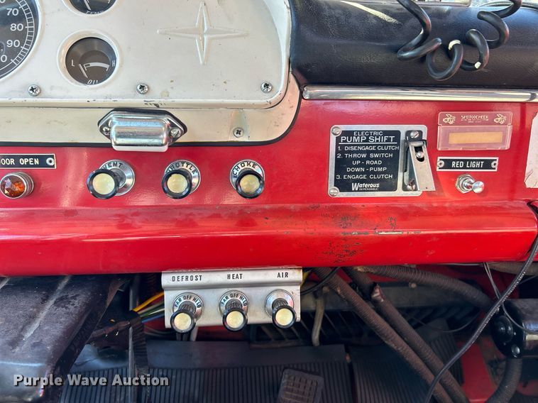 image for item EK4076 1972 Ford 700 pumper fire truck