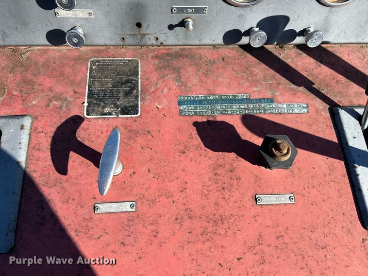 image for item EK4076 1972 Ford 700 pumper fire truck