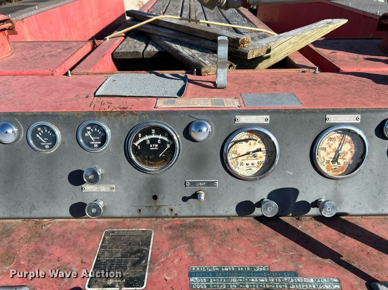 image for item EK4076 1972 Ford 700 pumper fire truck