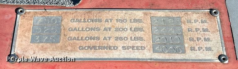 image for item EK4076 1972 Ford 700 pumper fire truck