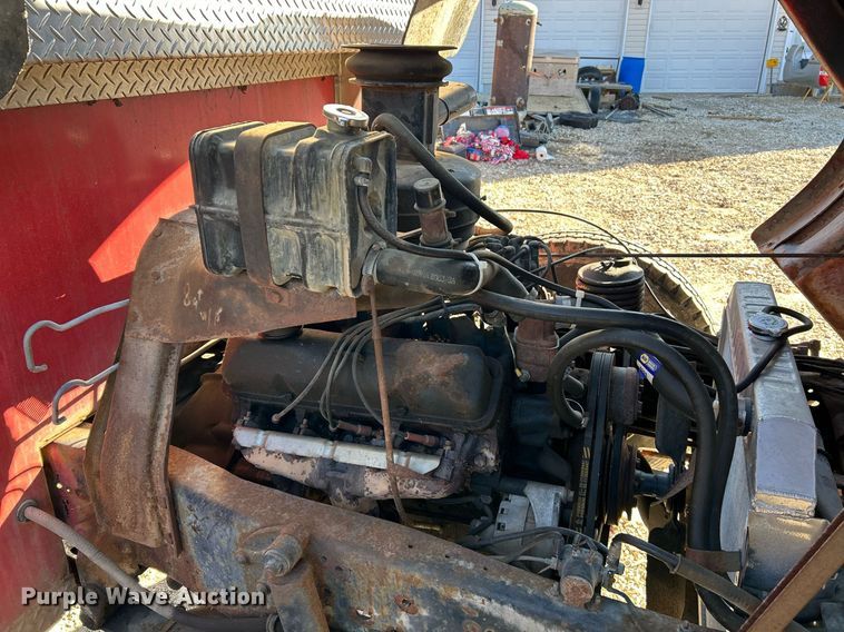 image for item EK4076 1972 Ford 700 pumper fire truck