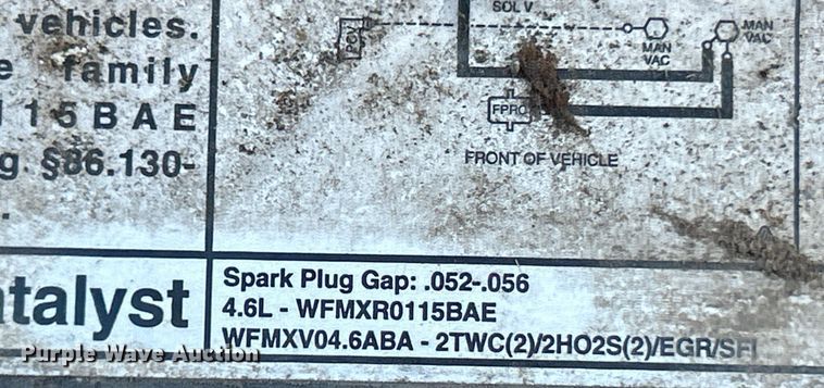 image for item EK4078 1998 Ford Crown Victoria Police Interceptor 