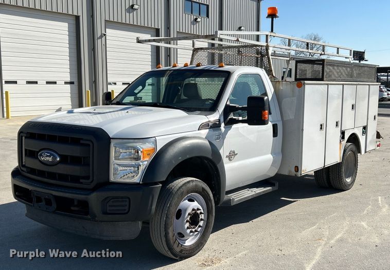 image for item EK4081 2013 Ford F550 Super Duty XL utility / service truck