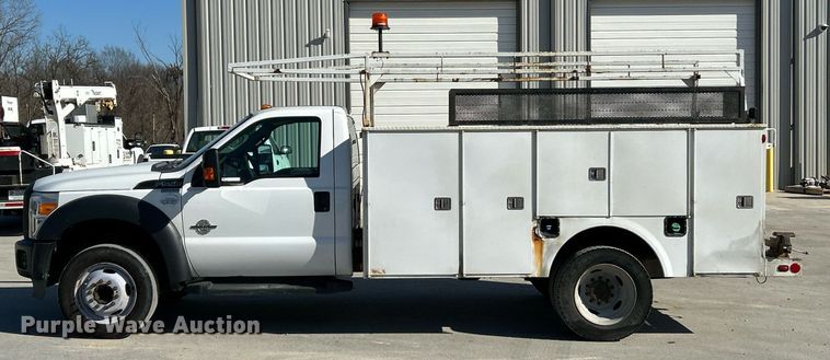 image for item EK4081 2013 Ford F550 Super Duty XL utility / service truck