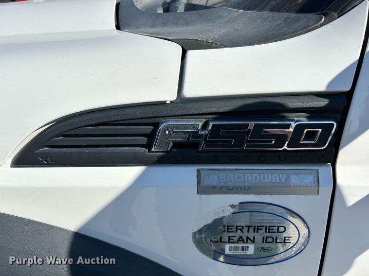 image for item EK4081 2013 Ford F550 Super Duty XL utility / service truck