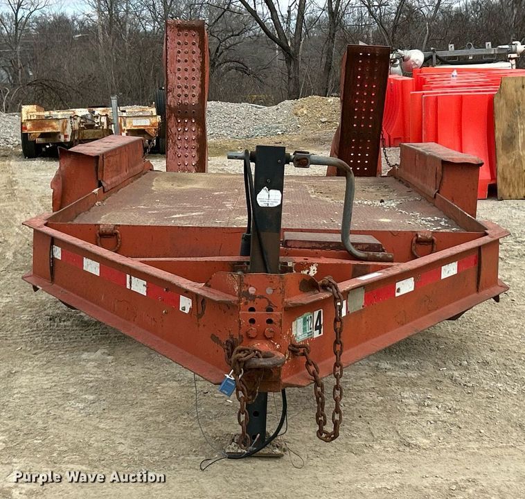 image for item EK4085 1993 Belshe T-1 equipment trailer