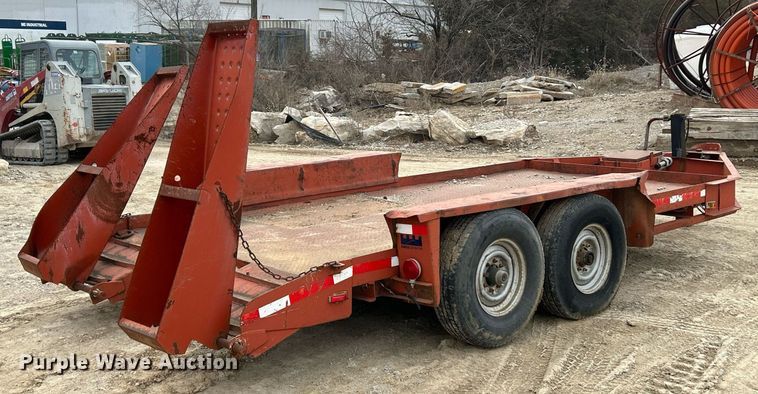image for item EK4085 1993 Belshe T-1 equipment trailer