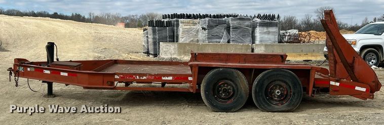 image for item EK4085 1993 Belshe T-1 equipment trailer