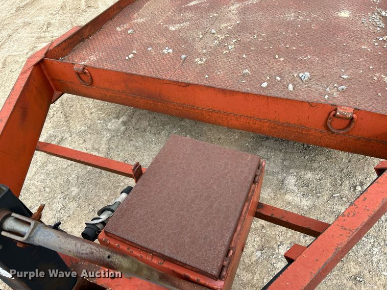 image for item EK4085 1993 Belshe T-1 equipment trailer