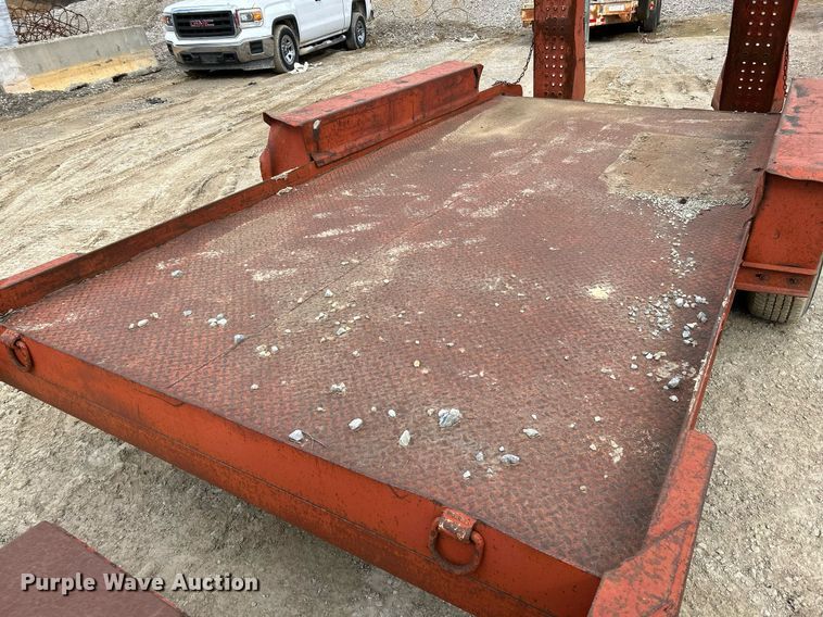 image for item EK4085 1993 Belshe T-1 equipment trailer