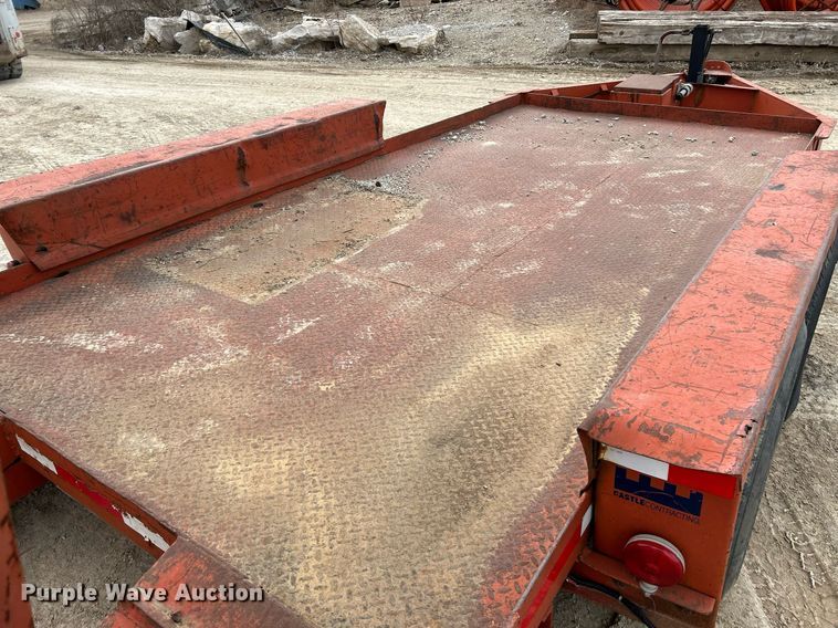 image for item EK4085 1993 Belshe T-1 equipment trailer