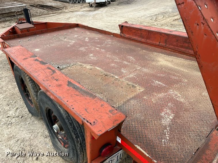 image for item EK4085 1993 Belshe T-1 equipment trailer