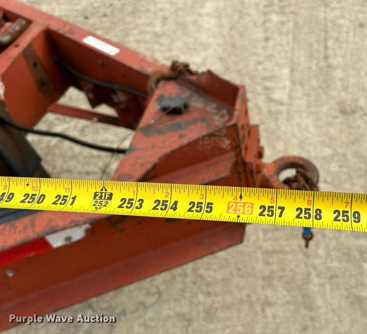 image for item EK4085 1993 Belshe T-1 equipment trailer