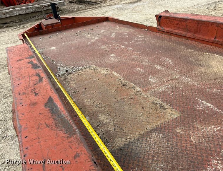 image for item EK4085 1993 Belshe T-1 equipment trailer