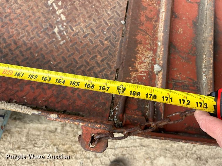 image for item EK4085 1993 Belshe T-1 equipment trailer