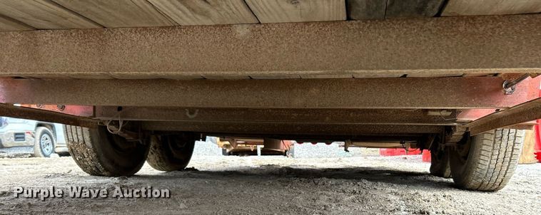 image for item EK4085 1993 Belshe T-1 equipment trailer