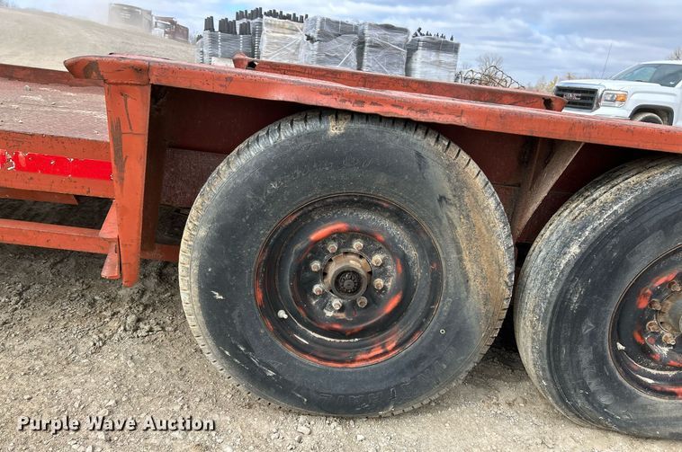 image for item EK4085 1993 Belshe T-1 equipment trailer