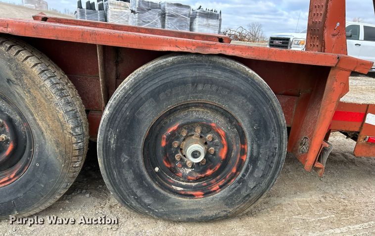 image for item EK4085 1993 Belshe T-1 equipment trailer