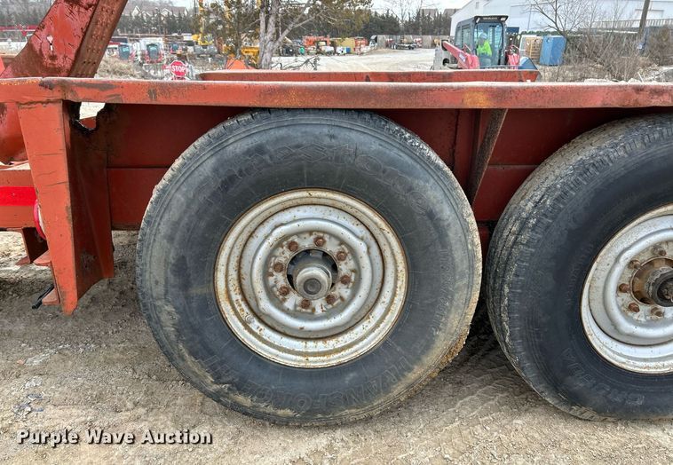 image for item EK4085 1993 Belshe T-1 equipment trailer